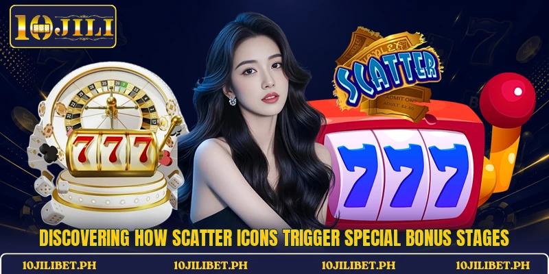 Discovering how scatter icons trigger special bonus stages