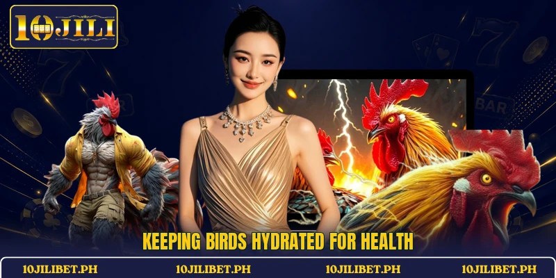 Keeping birds hydrated for health