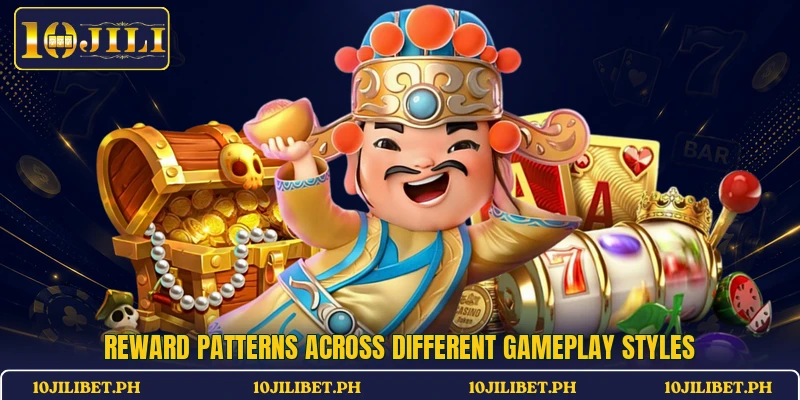 Reward patterns across different gameplay styles
