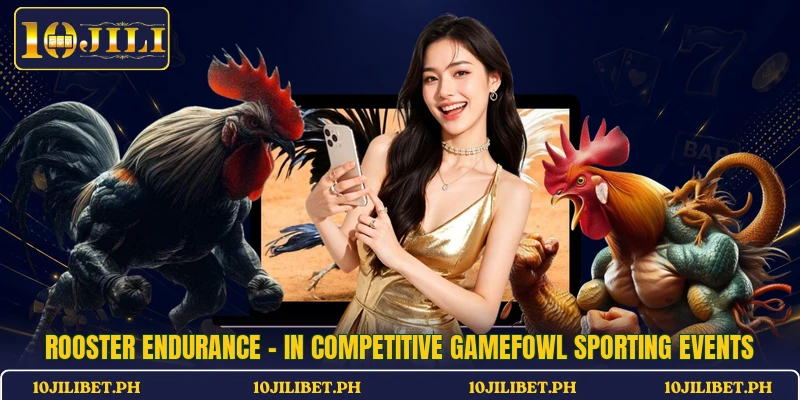 Rooster Endurance - In Competitive Gamefowl Sporting Events